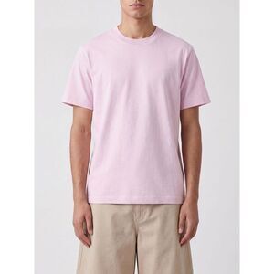 Closed Men Organic Cotton Crew Neck T-Shirt Closed With Dropped Shoulders